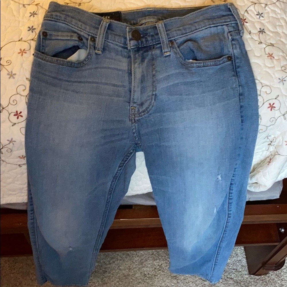 Men’s Hollister slim straight jeans, size 28 x 30